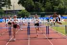 Womens Under-20s 100 metres hurdles, 2024 Northern Senior and Under-20s Track and Field Champs, Middlesbrough.  Photo: David T. Hewitson/Sports for All Pics